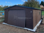 Garaż blaszany PREMIUM 4,5m x 6m ID 11