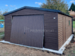 Garaż blaszany PREMIUM 4,5m x 6m ID 11 - obrazek 2