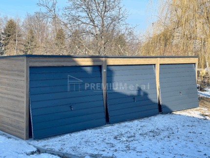 Garaż blaszany PREMIUM 9m x 6m ID 12