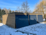 Garaż blaszany PREMIUM 9m x 6m ID 12 - obrazek 2