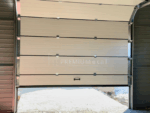 Garaż blaszany 6m x 6m z bramą segmentową ID 2 - obrazek 3