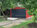 Garaż blaszany PREMIUM 4m x 8m ID 22 - obrazek 3