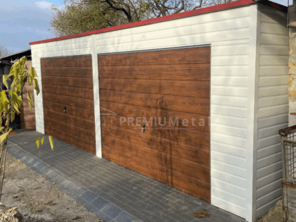 Garaż blaszany PREMIUM 7m x 6m ID 23